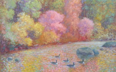LAZY RIVER - 30X36
